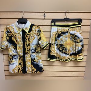 FASHION AMAZING GORGEOUS WOMEN SKIRT OUTFIT SIZE MEDIUM MSRP $175